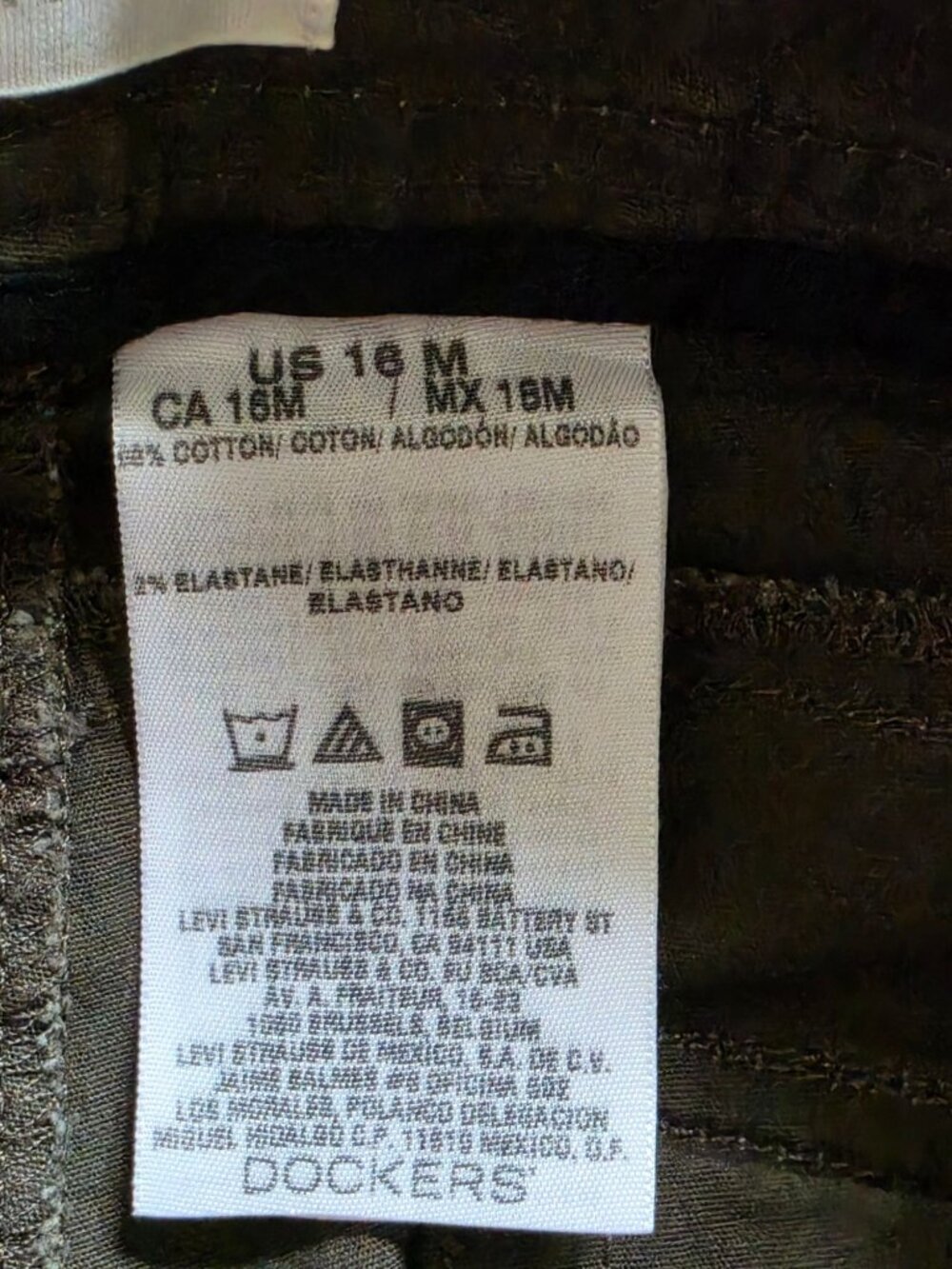 Womens Pants Bundle Universal Thread Dockers Gloria Vanderbilt Size 16 Lot of 4 - Picture 5 of 16